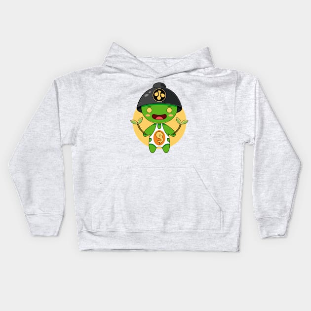 Kodama Kawaii Kids Hoodie by logozaste